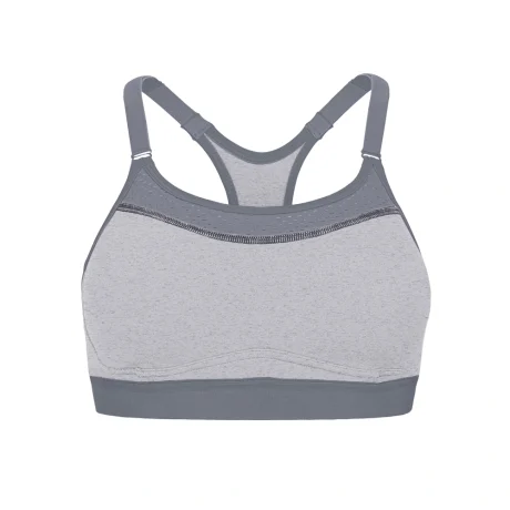 Plus-size breathable sports bra