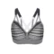 Seamless padded workout bra
