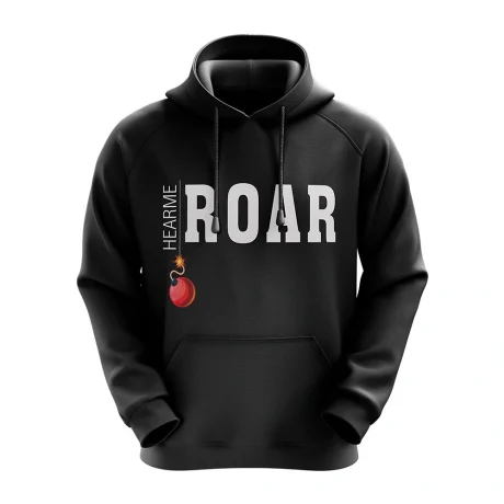 Men’s black hoodie