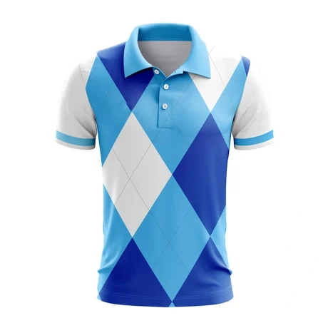 Polo shirt on hanger