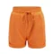 High-waisted cotton shorts