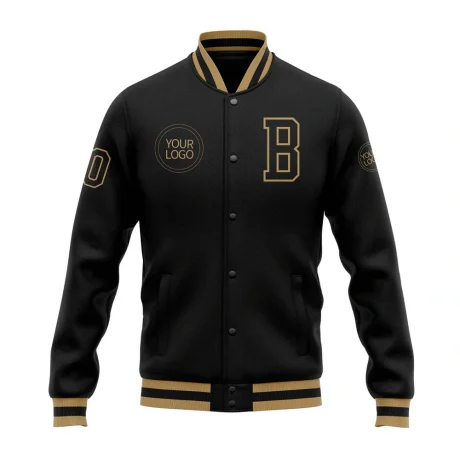 High-quality wool varsity jacket