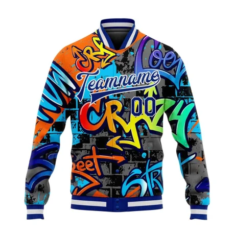 Warm and stylish varsity jacket