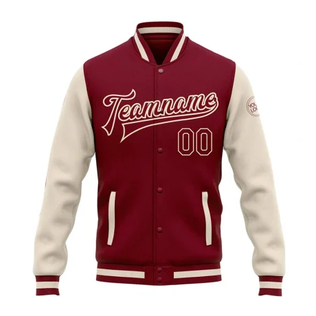 Sporty and stylish varsity jacket