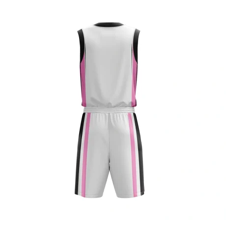 Basketball uniform with team logo
