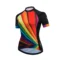 Colorful cycling jersey for women