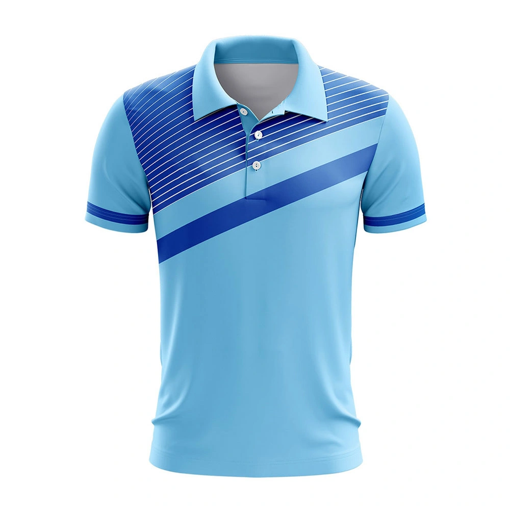 Men's navy polo shirt