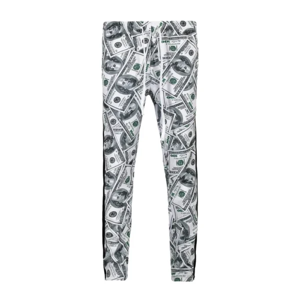 Unisex black and white tracksuit set