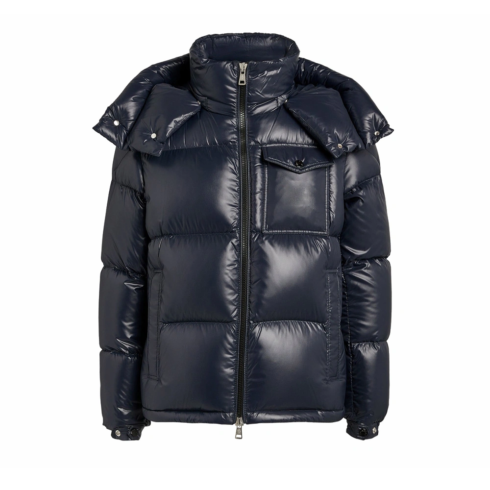 Quilted bubble jacket with zipper