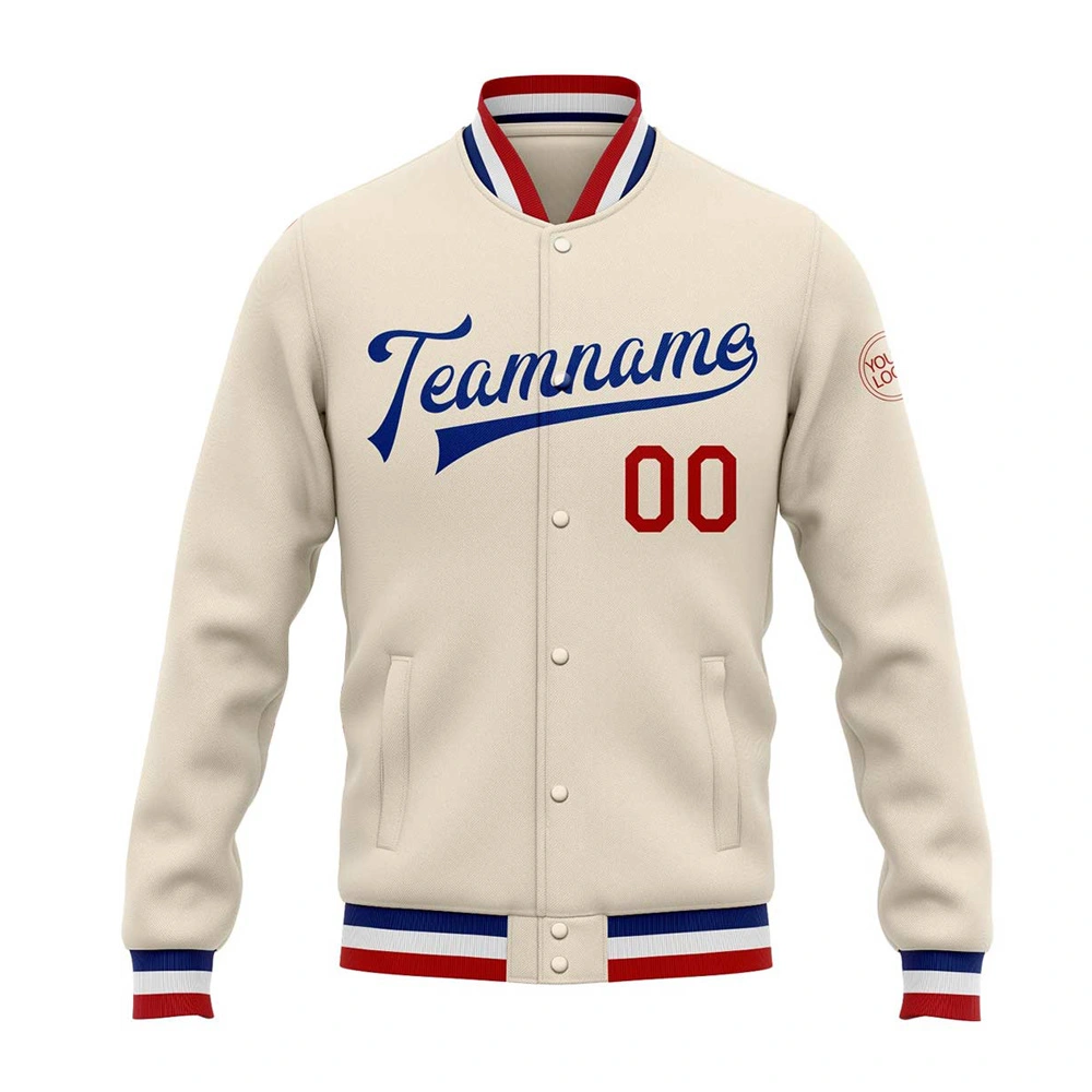 Custom embroidered varsity jacket