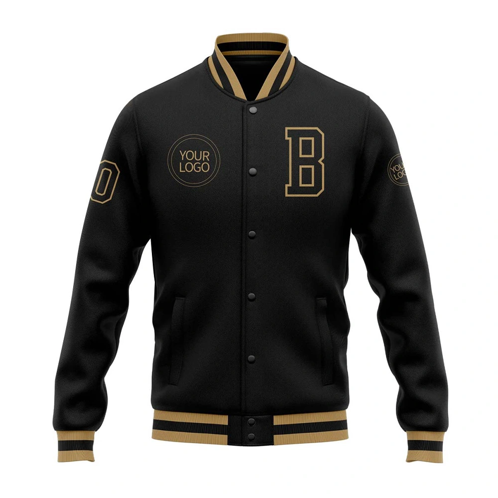 High-quality wool varsity jacket