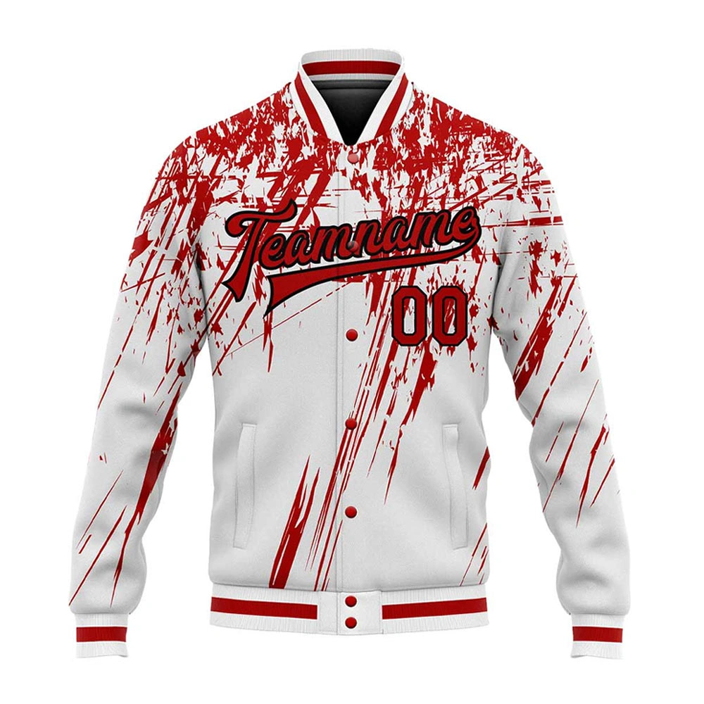 Retro-inspired varsity jacket