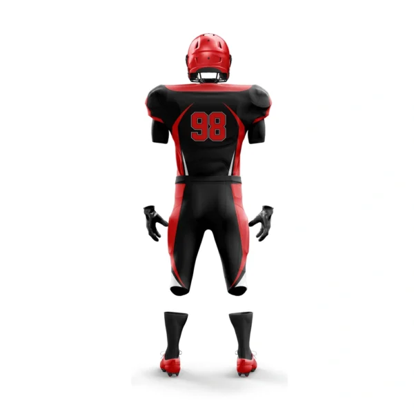 Football gear in action