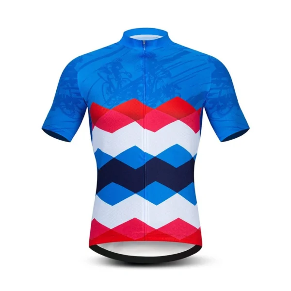 Men's breathable cycling jersey for performance
