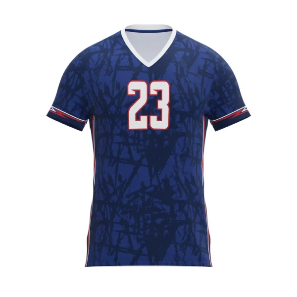 Volleyball uniform with player number